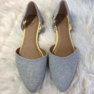 Gap Cut Out D’Orsay Pointy Toe Flats